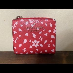 Kate Spade Staci Love Poise Small L-zip Wallet